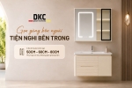 Kinh nghiệm chọn tủ chậu lavabo phù hợp với phòng tắm