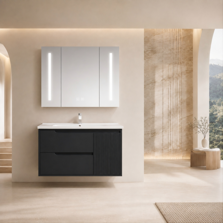 Tủ chậu lavabo DKC - Khi khu vực lavabo trở thành điểm nhấn của phòng tắm